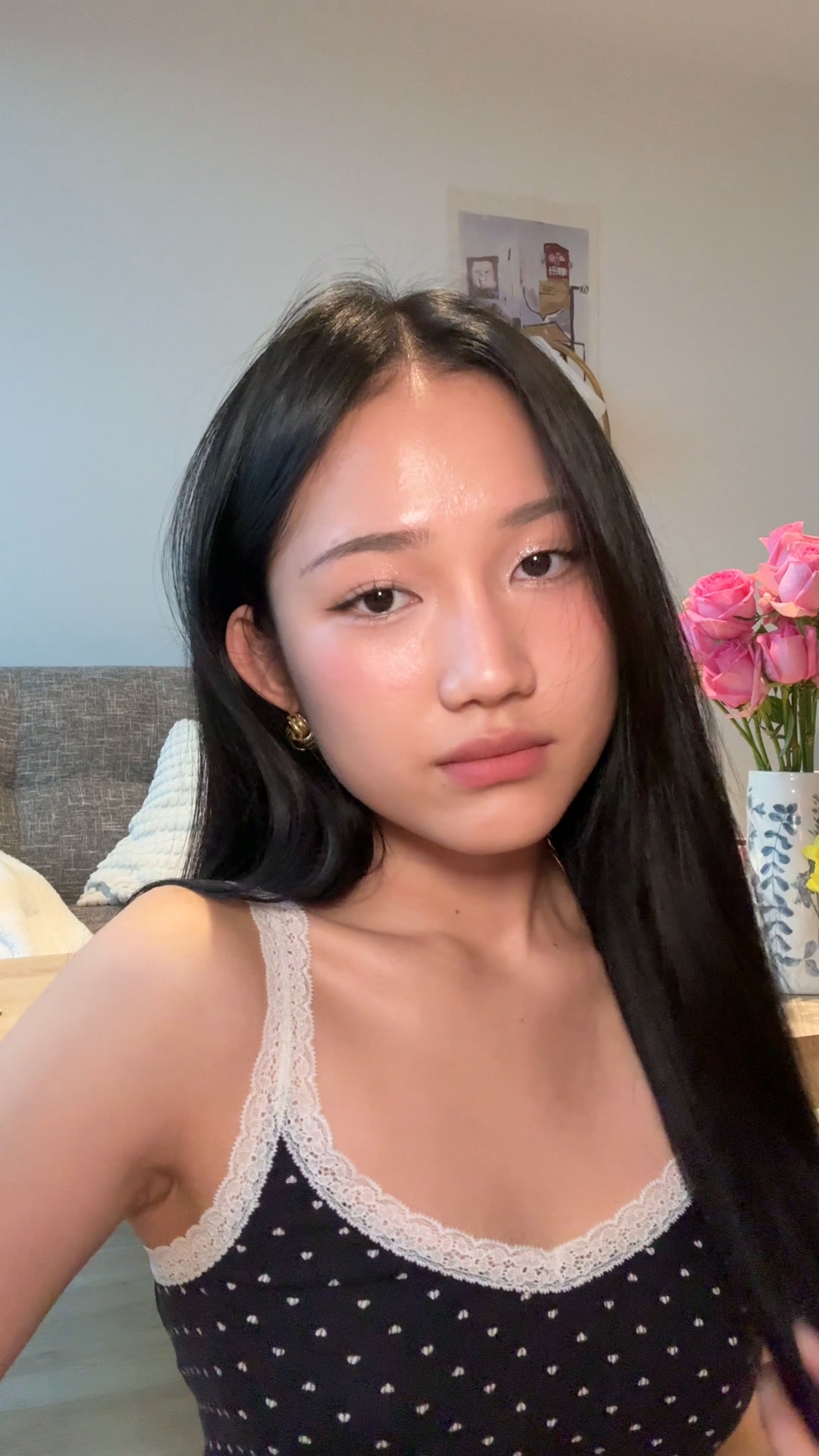 GRWM: My secret to the ultimate glossy flush