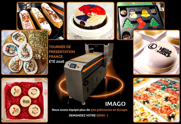 Anúncio de Confectionery Plotters - IMAGO Printer