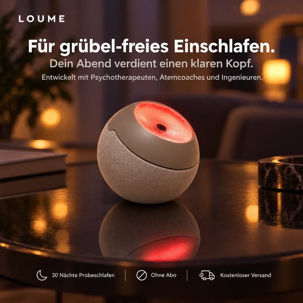 Einschlafen in Minuten.