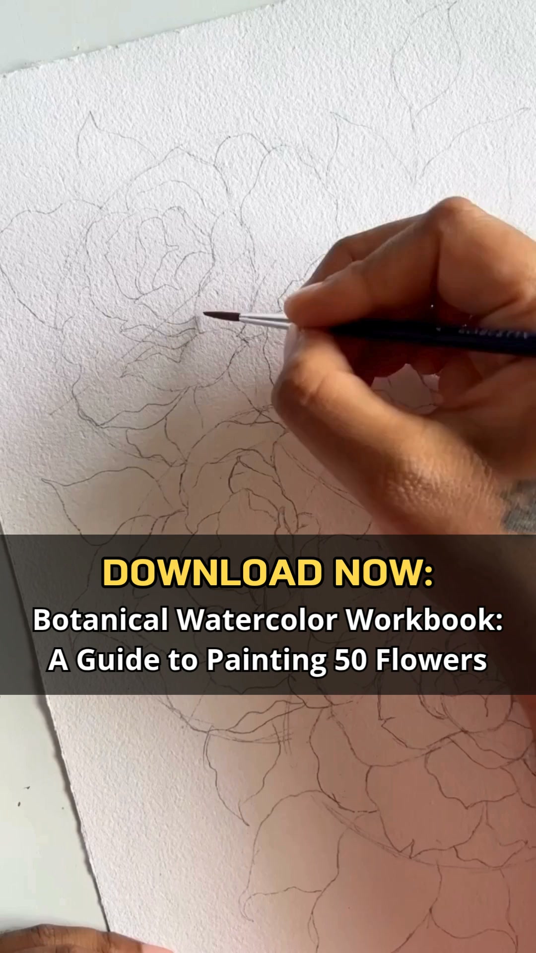 Paint Beautiful Watercolor Flowers Step by Step