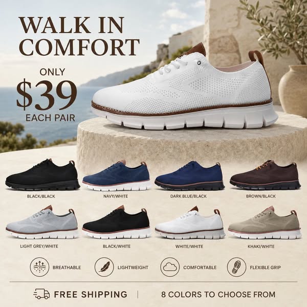 Orthopedic Comfort Sneakers | 60% OFF