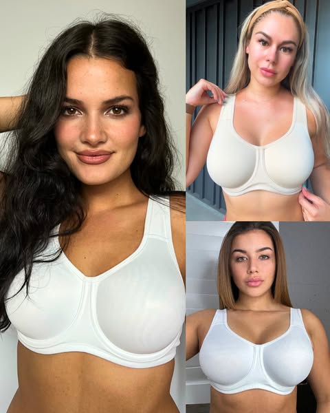 A true, no-bounce supportive bra