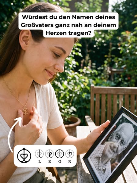 Der Name, der bleibt, nah an Ihrem Herzen