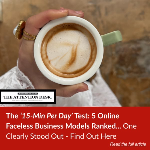 The 60-Day Test: Five Biz Models But Only One Had Zero Cam Time