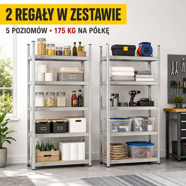 HIT 2 REGAŁY I DARMOWA DOSTAWA