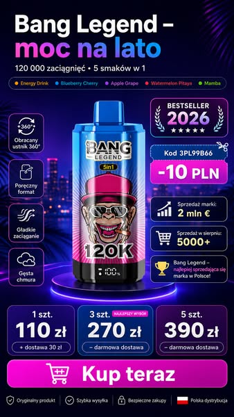 BANG LEGEND 120K – 5 smaków w 1