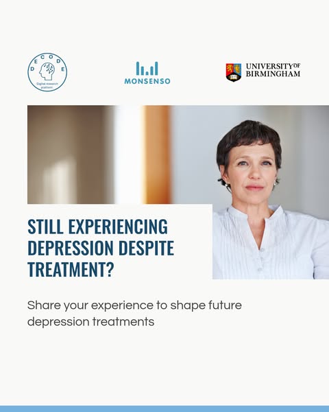 Help Develop Treatments for Depression