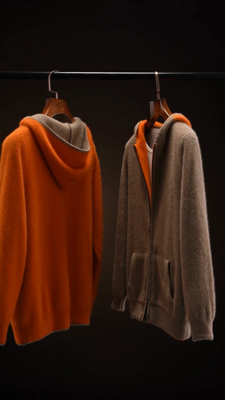 Napoli Reversible Cashmere Hoodie
