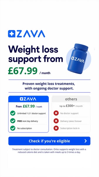 Weight loss pills from ZAVA