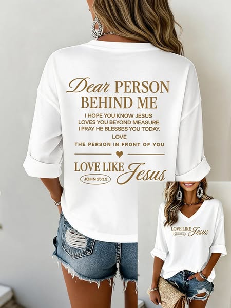 Love Like Jesus | A Message Someone Behind You May Need Today