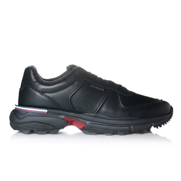 Sneakers Fm0Fm05277 M Runner Premium Leather Bds Black