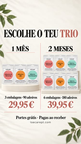 Escolhe: 1 ou 2 meses