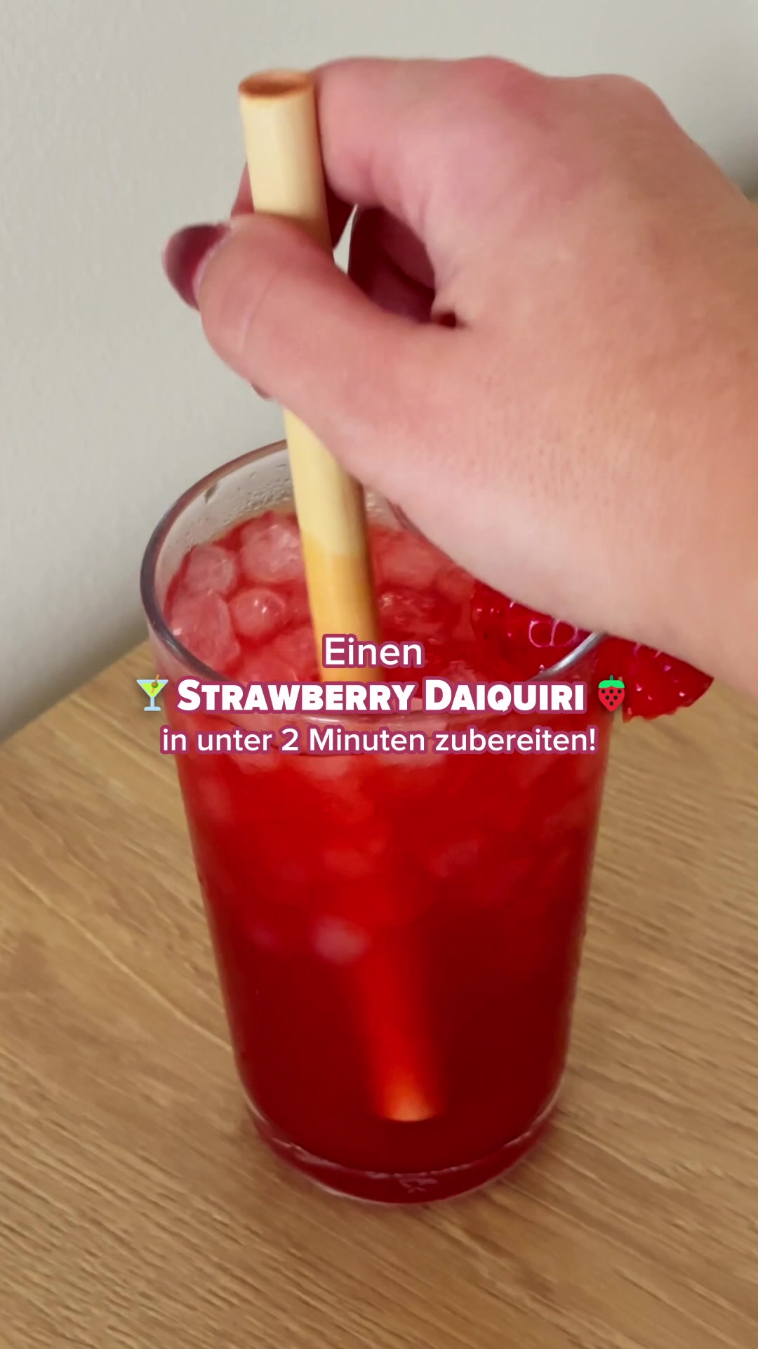 Ein Schluck, der den Sommer zurückholt.