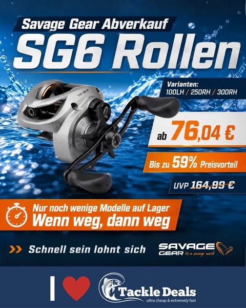 Tackle-Deals.eu - günstige Angel-Deals mit schneller Lieferung