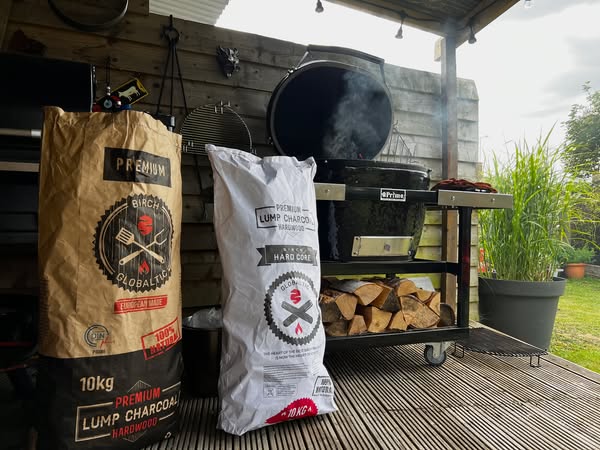 Long-Burn BBQ Charcoal. No Additives. Free Delivery Over £49