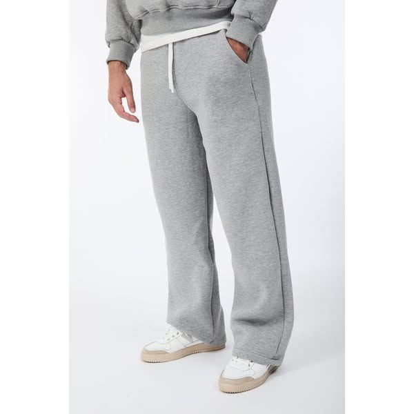 Pantalone Berna Felpa Palazzo Grigio