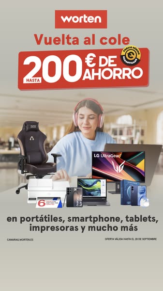Hasta un 200€ de Ahorro
