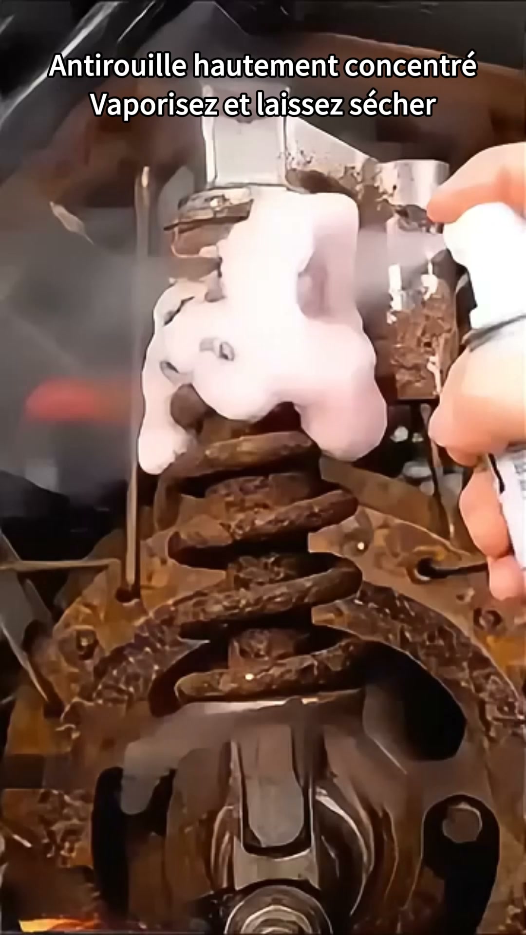 Antirouille efficace nettoyant et degraissant pour metaux