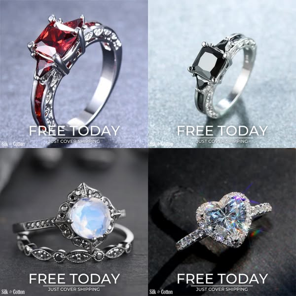 Moonveil Rings