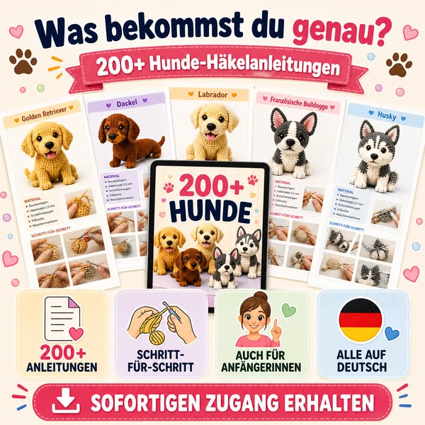 200+ Hunderassen für 6,90 €