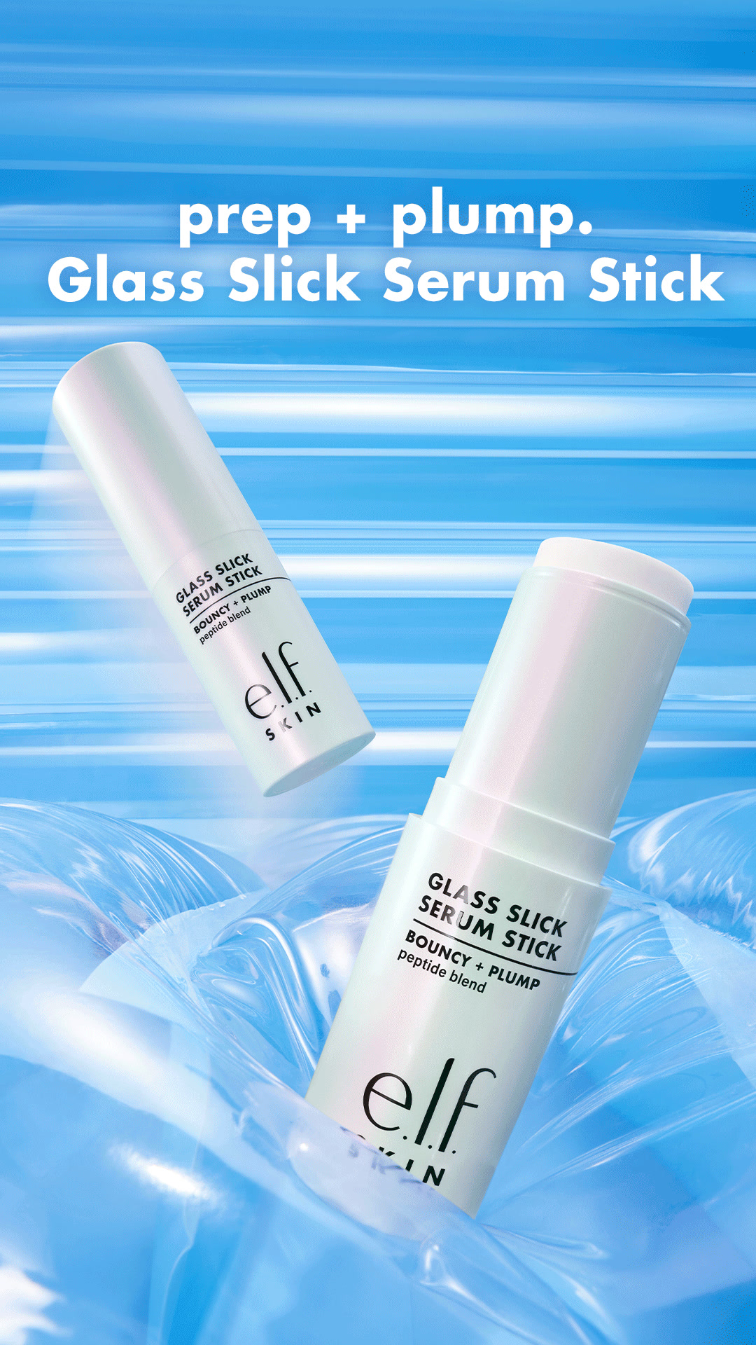 prep + plump. Glass Slick Serum Stick