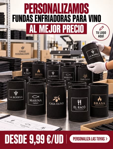 Fundas térmicas con tu logo · desde 9,99 €/ud