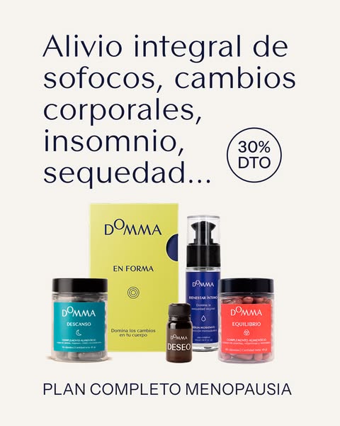 Plan Completo Menopausia -30% | Domma