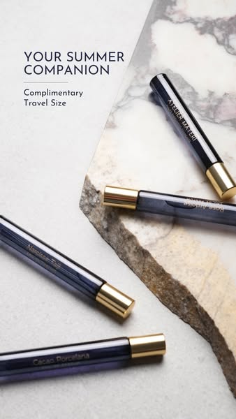 Complimentary 10ml fragrance