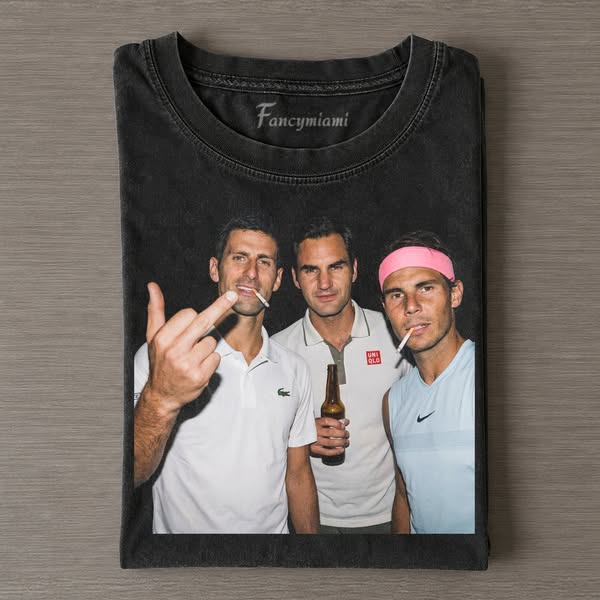 Djokovic, Nadal & Federer Forever — Vintage Style Up to 15% OFF