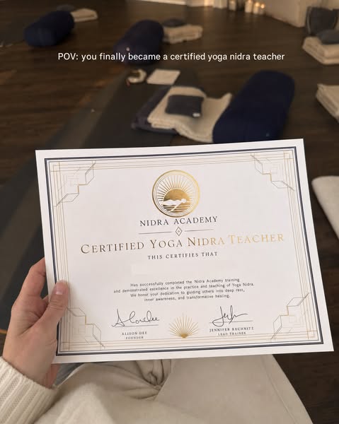 Become a Yoga Nidra Teacher in 30 Days