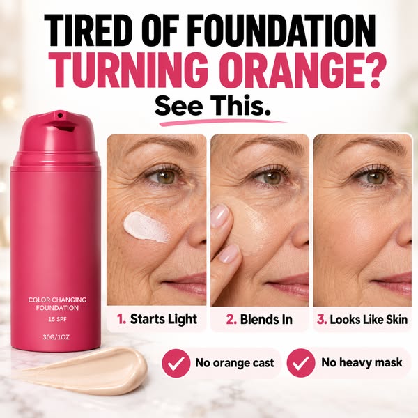 Foundation Turning Orange?