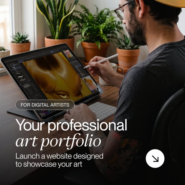 Professional Portfolio Website and Storefront for Digital Artists — Digital Original