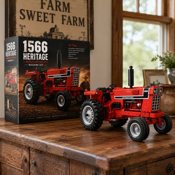 1566 Heritage American Farm Tractor Building Set