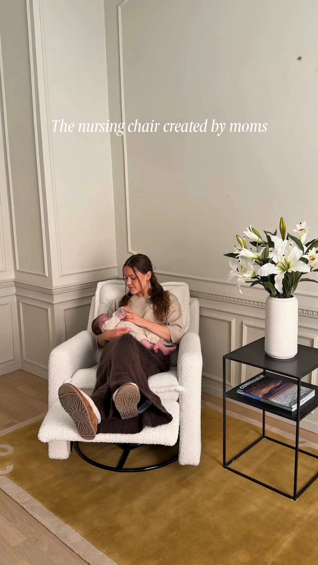 Your dream nursery chair just arrived