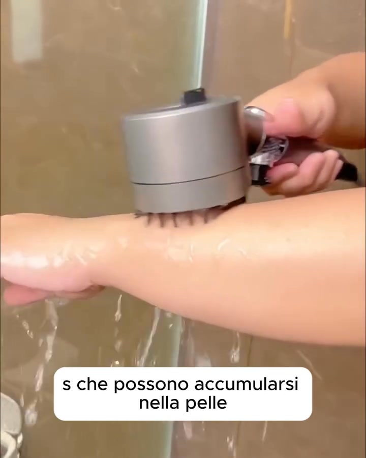 Soffione massaggiante a 3 getti intelligenti
