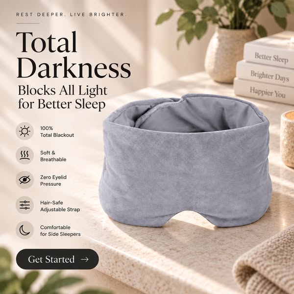 Deep Relaxation & Total Light Blocking