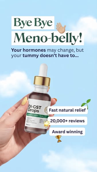 Bloated During Menopause? This Helps.
