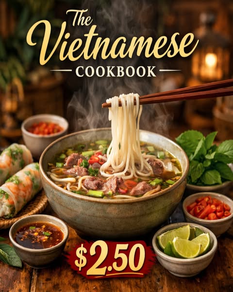 The Vietnamese Cookbook — $2.50
