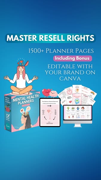 Mental Health Planners Bundle