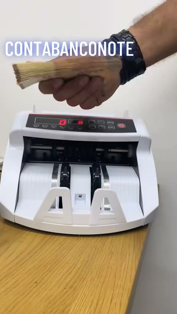 Conta e controlla le banconote in pochi secondi