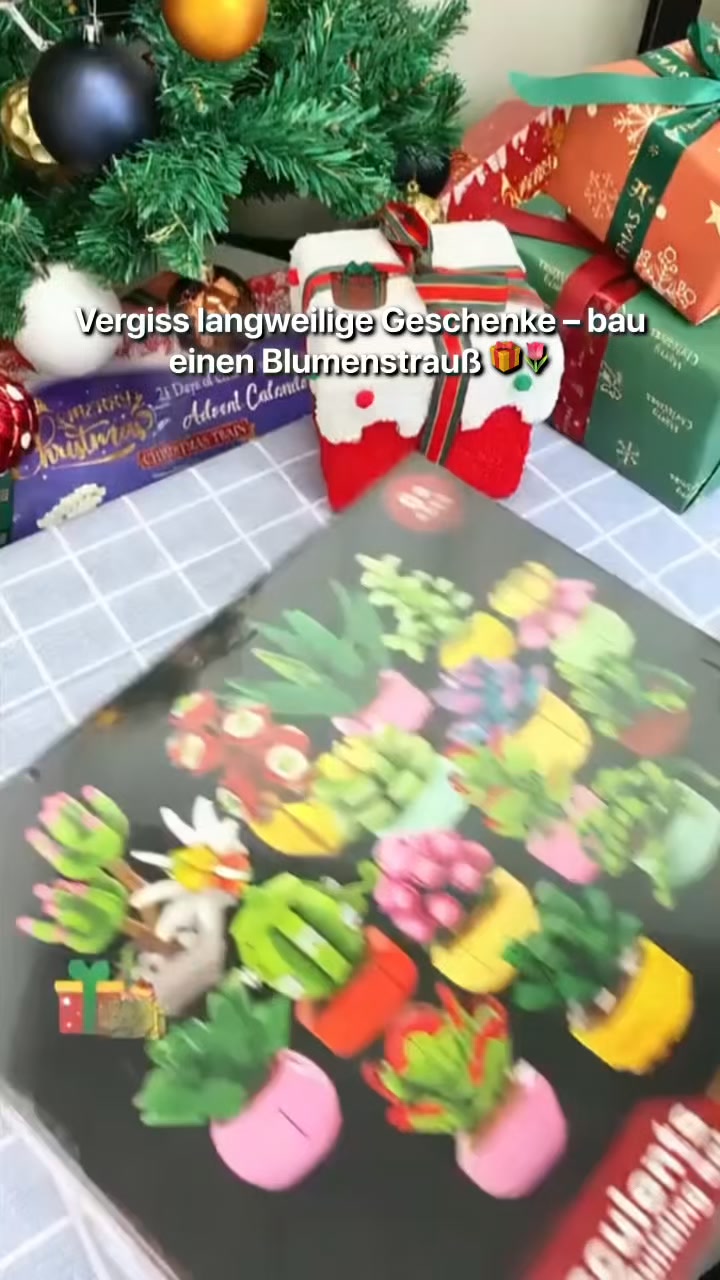 #1 Blumenstrauß Adventskalender