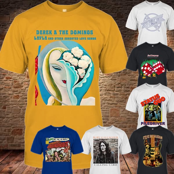 GREATEST BLUES ROCK ALBUMS MERCH