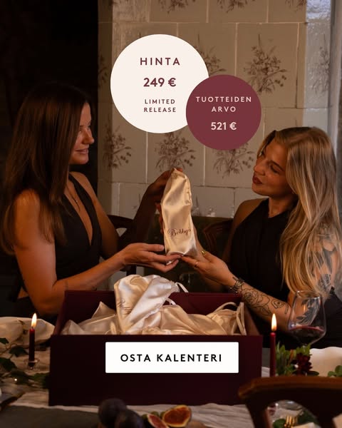 Hemmottele itseäsi joulun ylellisyydellä