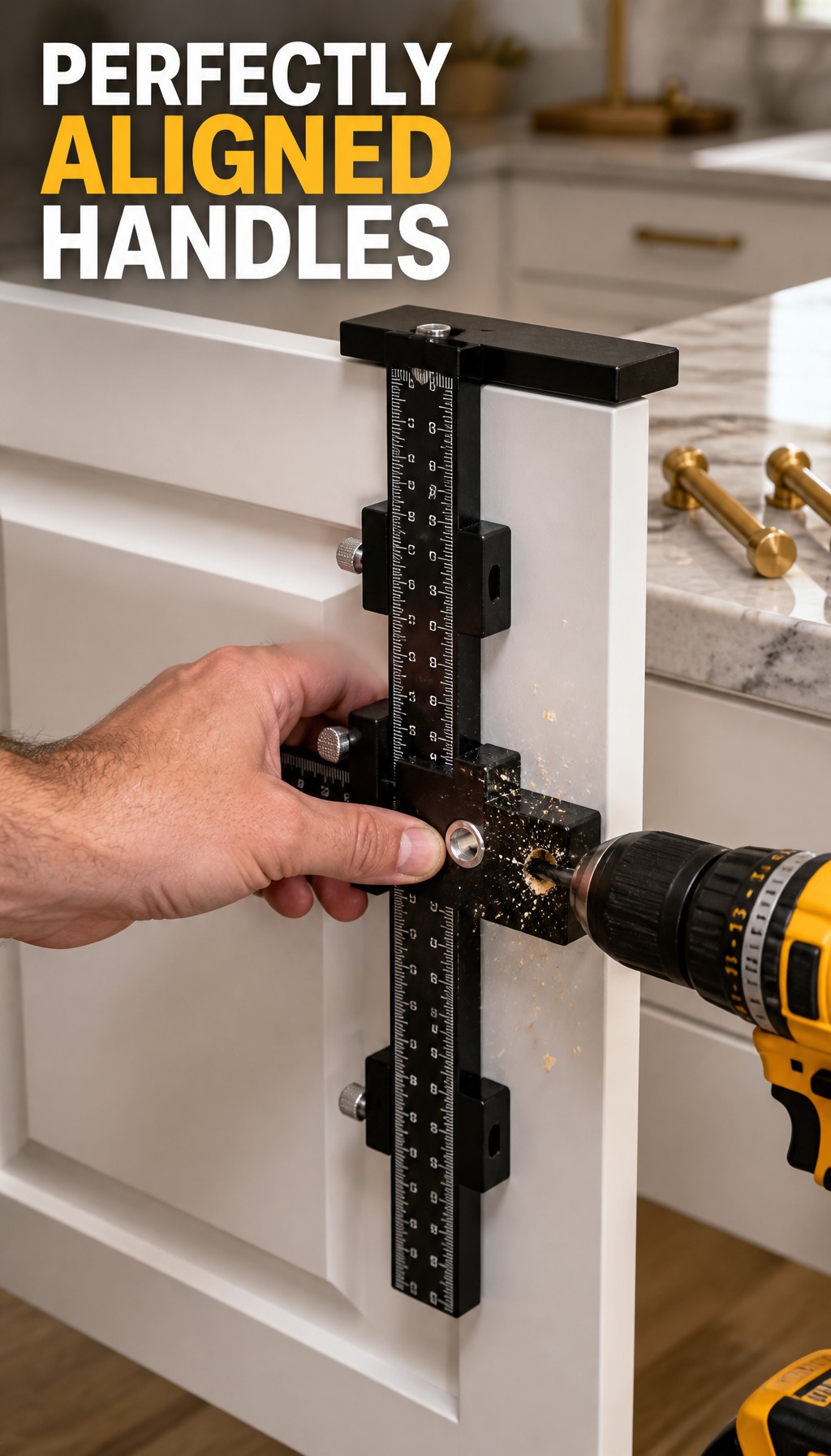 No more crooked handles