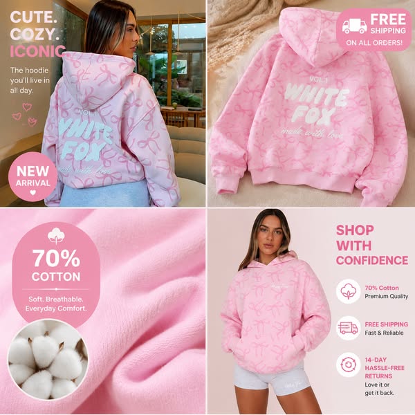 Cute. Cozy. Your New Everyday Hoodie