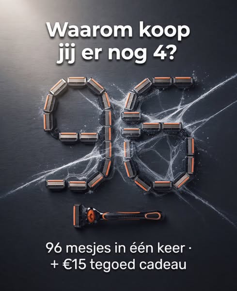 Bestel nu, het tegoed geldt niet lang.