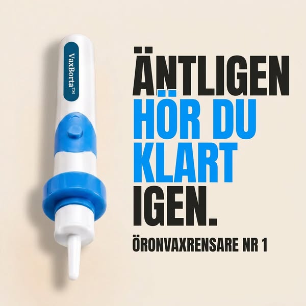 Du rengör inte dina öron – du packar igen dem. Misstaget med bomullspinnar.