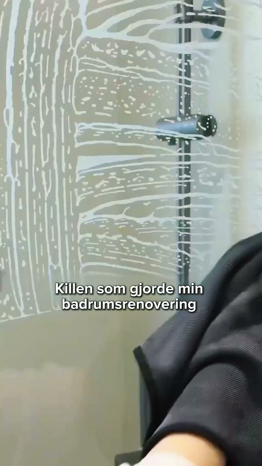 Duschglaset som alltid har fläckar