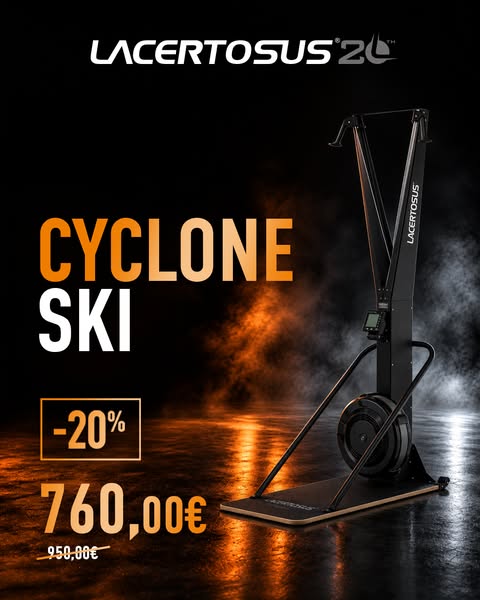 Cyclone SKI a 760 €, -20% sul listino