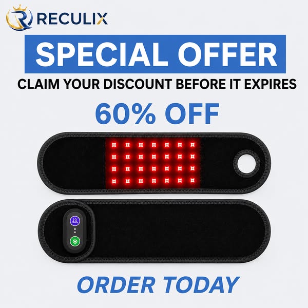 SALE IS LIVE! Up to 60% OFF on TheraWrap's red light wrist therapy!